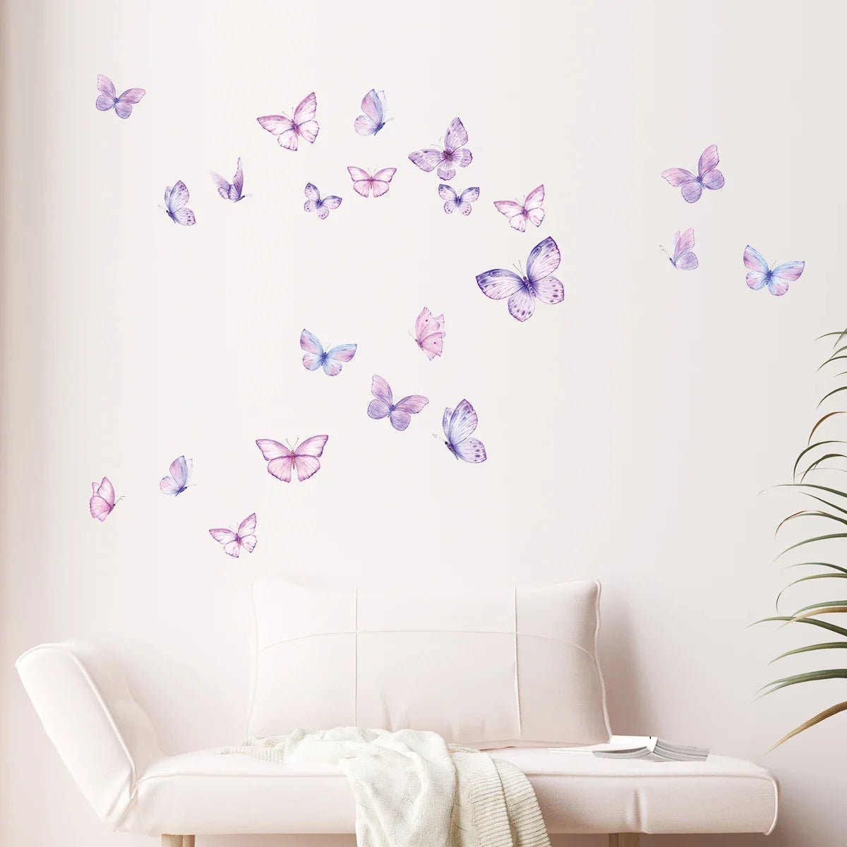 Décoration Murale - ButterfliesSticker™ - Violet - Bébélinours