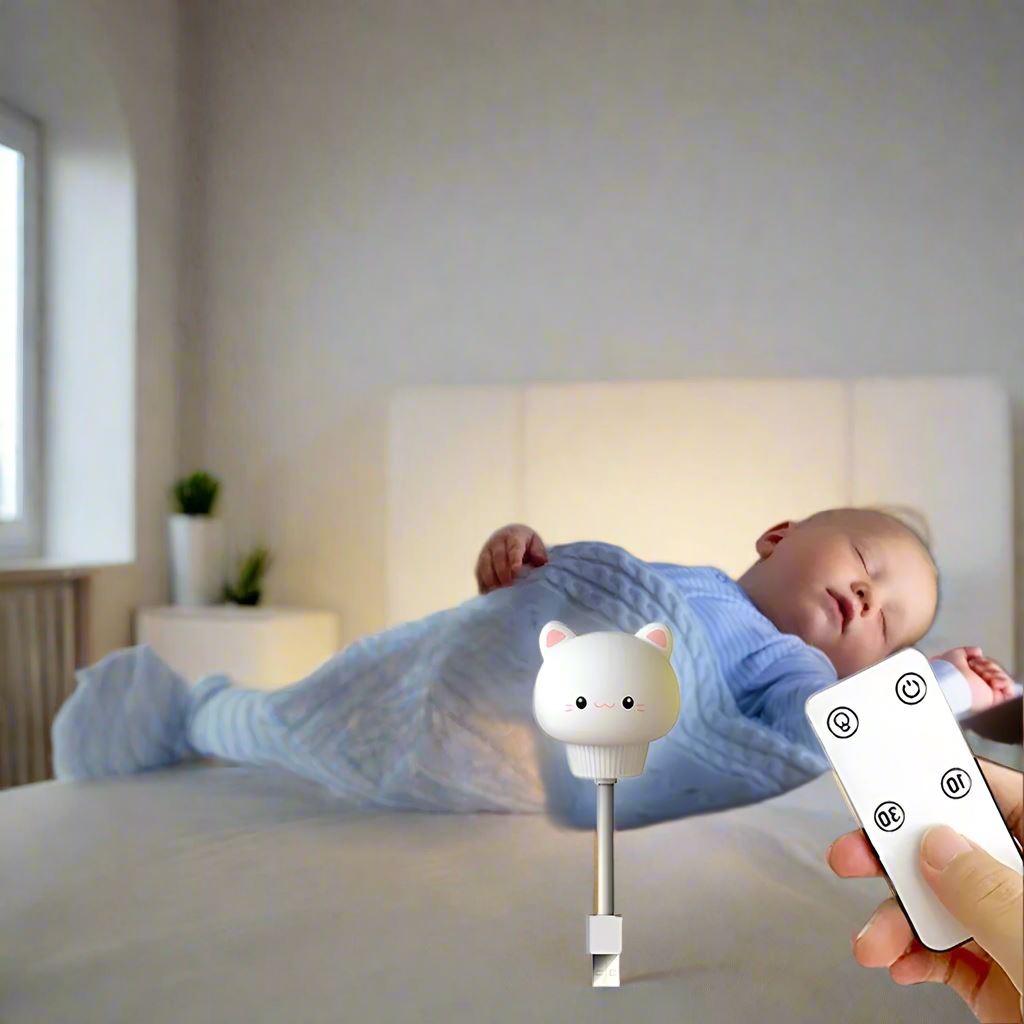 Veilleuse Bébé - SweetDream™ - Chat - Bébélinours